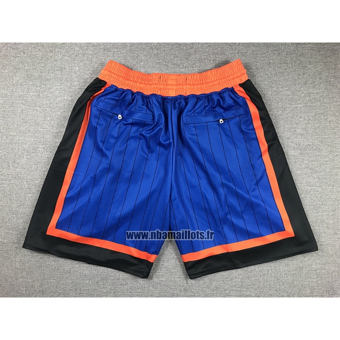 Short New York Knicks Ville 2024 Just Don Bleu
